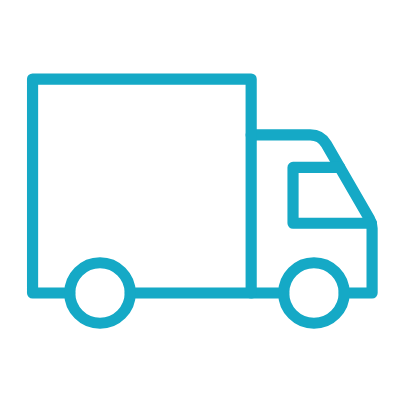 wired outline 497 truck delivery hover pinch
